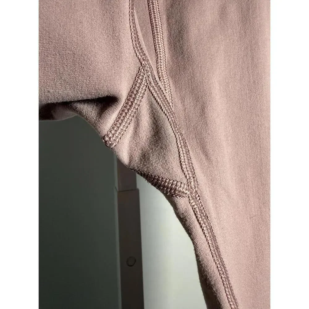 Lululemon Reveal Crop *Zen Expression Vintage Mauve Size 12 - Picture 11 of 11